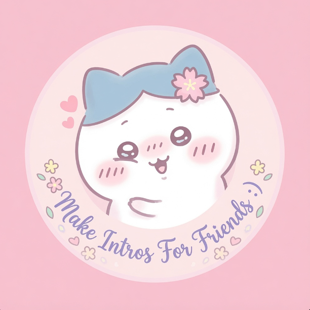 ❀ Make Intros For Friends :)