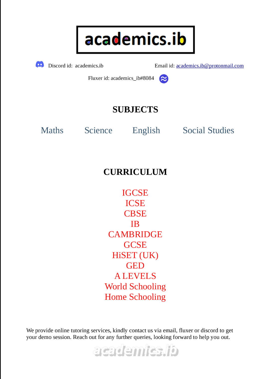 academics.ib (paid tutoring service)